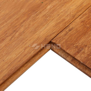 Plancher en bambou massif pour intérieur, plancher en bambou tissé carbonisé, 100% bambou, usine Ecomax - Product Image 2