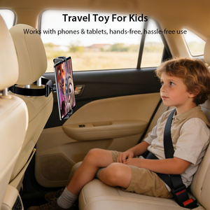 Support de <span class=keywords><strong>tablette</strong></span> pour appuie-tête de voiture réglable à 360 degrés, support de siège arrière de voiture, sangle flexible, support d'appuie-tête pour iPad - Product Image 2