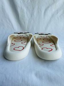 H012 Pantofole con Stampa Mucca, Tomaia in EVA Bianco Sporco, Suola 20MM, Per Tutte le Stagioni, Uso Domestico - Product Image 6