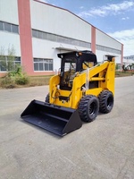 Hersteller Mini-Kompaktlader China Mehrzweck-Allradlader 1,2-Tonnen-Radlader mit Baggerfunktion