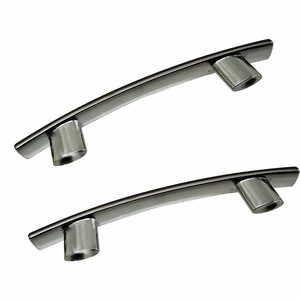 Modern <b>Walnut</b> <b>Cabinet</b> Handles Bar Shape 96mm Hole Spacing Furniture <b>Cabinet</b> Doors - Product Image 3
