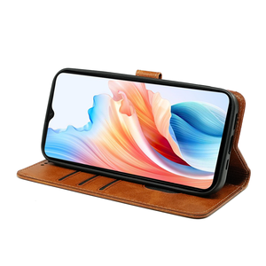 Funda de teléfono de cuero tipo billetera de lujo para <span class=keywords><strong>Vivo</strong></span> Y27 S17 Y36 Y78 V27 Pro Y02S Y55 Y75 IQOO Z8 Neo8 Flip Cover - Product Image 3