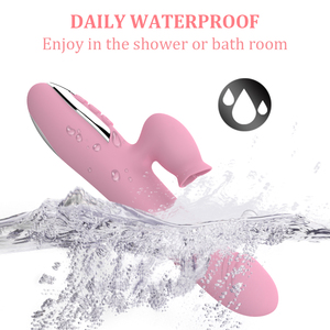 G Spot Konijn Vibrator Met Automatische Stuwende <span class=keywords><strong>Pulsator</strong></span> Dames Clitoris Stimulator En <span class=keywords><strong>Vagina</strong></span> Massager Volwassen Seksspeeltjes