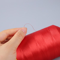 Vente Directe – Grand Paquet de 10 000 Yards de Fil à Coudre et à Broder en Polyester Haute Ténacité 108D/2 Recyclé pour Machine à Coudre