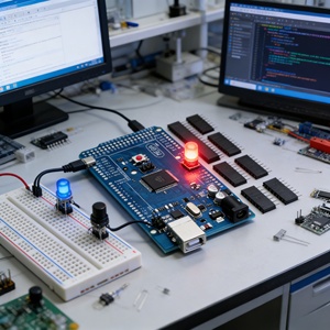 Carte de développement Arduino Mega2560 R3 sans connecteurs, sans broches soudées, pour microcontrôleur, vente en gros - Product Image 6