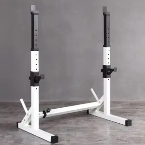Yüksek kaliteli ağırlık kaldırma ticari ayarlanabilir ağır Squat çerçevesi standı