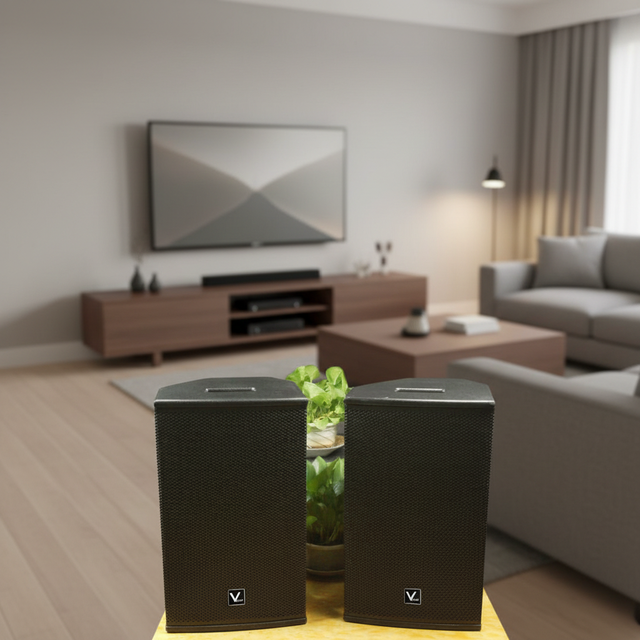 RM10.1 10-Inch Professional Line Array Speaker with 250W Power Plywood Construction Made in China