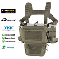 Système de harnais tactique modulaire kangourou découpé au laser pour homme, idéal pour l'airsoft et la chasse