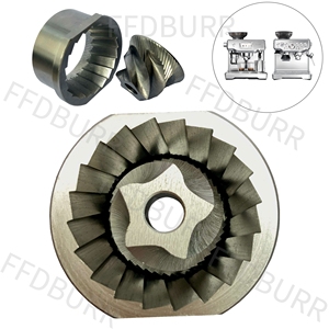 Kit de meules coniques de 44,6 mm pour machine à café Breville, accessoires de remplacement pour <span class=keywords><strong>moulin</strong></span> à café électrique - Product Image 1