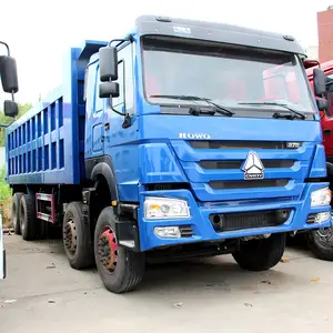 Camion à benne basculante de roue de Sinotruck 8x4 12 2016-2023 camions à benne basculante de la mine 8*4 de capacité de Howo LHD RHD 30CBM
