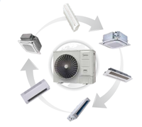 Système Mini VRF le plus populaire de la marque Midea, 12000 BTU, 3,5 kW, unité extérieure uniquement, refroidissement, climatiseur central à onduleur DC pour villa