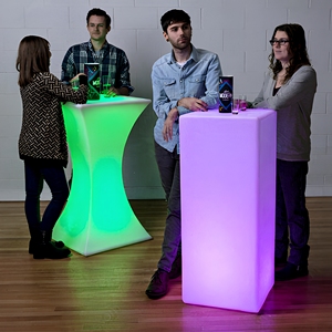 <span class=keywords><strong>Table</strong></span> <span class=keywords><strong>haute</strong></span> <span class=keywords><strong>carrée</strong></span> LED Cube Highboy Cruiser pour événements de <span class=keywords><strong>bar</strong></span> (Tp110C) - Product Image 1