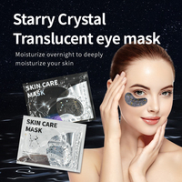 OEM Terlaris Warna-warni Penghilang Gel Bawah Mata Patch Kristal Gelap Bubuk Kolagen Masker Bawah Mata Flash