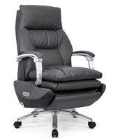 Chaise de bureau exécutive en cuir au design moderne, chaise de massage, chaise de jeu pour le corps entier
