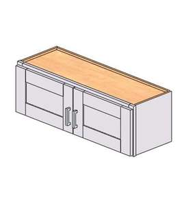 Armoire de cuisine blanche Sunique Sydney, style Shaker, porte en panneau MDF moderne, 36x12 pouces - Product Image 1