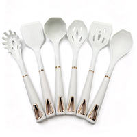 Set Peralatan Dapur Desain Baru Spatula Sendok Alat Masak Set Peralatan Dapur Silikon Dengan Tempat Penyimpanan