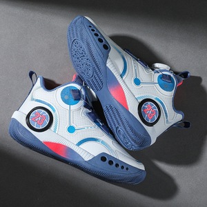 Chaussures de <span class=keywords><strong>basket</strong></span>-ball en maille pour garçons, légères, respirantes, pratiques, pour l'entraînement, pour adultes et enfants, antidérapantes, printemps, été, automne - Product Image 1