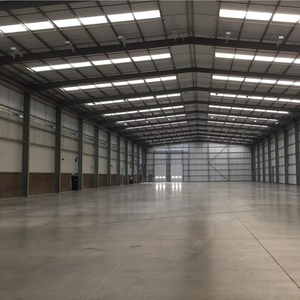 Nave Industrial Prefabricada, Estructura de Acero Ligero, Duradera, para Taller o Fábrica - Product Image 2