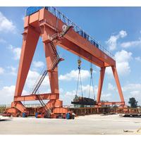 Kran Gantry Mobile 2 Ton Langsung dari Pabrik, Pengangkat Lempengan Batu, Kran Gantry Tipe A untuk Granit
