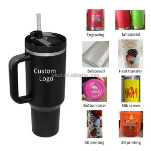 40oz 빨대와 뚜껑이 있는 텀블러 컵, 맞춤형 로고, 진공 단열 스테인리스 스틸, 스포츠용 이중벽 구조 여행용 머그 텀블러 - Product Image 2