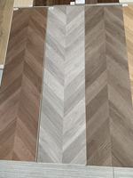 Vente en gros usine – Revêtement de sol SPC vinyle à clipser, intérieur, uni, écologique, étanche, motif chevrons, épaisseur 4-8mm, installation facile
