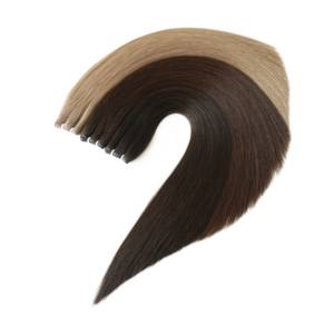 美国新款纬纱薄柔光俄罗斯接发人手绑纬纱发束天才纬纱 - Product Image 4