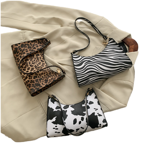 Sacs à main pour femmes en cuir PU de designer coréen en gros, sacs à main léopard pour femmes, sacs à bandoulière, sacs à main de luxe - Product Image 1