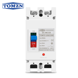 TOMZN 2P <b>DC</b> MCCB 600V Molded Case <b>Circuit</b> <b>Breaker</b> Overload Protection Switch Protector for Solar Photovoltaic PV G757 - Product Image 1