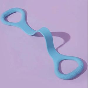 Bande élastique de fitness en forme de 8 pour la maison, équipement de sport et de gym avec sangles haute tension, cordes de yoga pour entraînement de yoga par traction - Product Image 5
