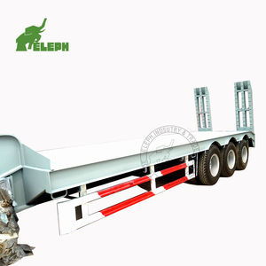 <span class=keywords><strong>Remorque</strong></span> surbaissée robuste 3/4 essieux 60 tonnes pour excavatrice, <span class=keywords><strong>remorque</strong></span> plateau basse, remorques surbaissées <span class=keywords><strong>d</strong></span>'<span class=keywords><strong>occasion</strong></span> à vendre - Product Image 4