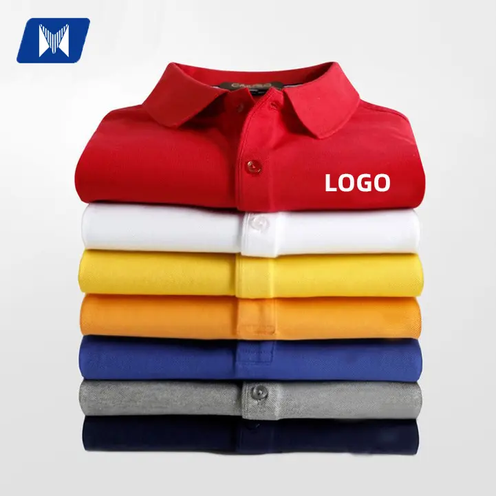 Grosir Kaus Polo Uniseks Oem, Kaus Polo Golf Pria Polos 100% Katun Pique Desain Logo Cetak Khusus, Kaus Olahraga Kosong