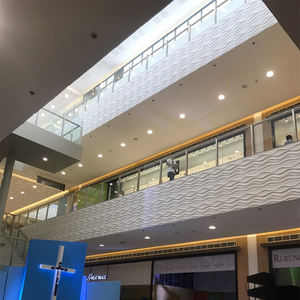 Pannello Decorativo da Parete Moderno Bianco 3D <span class=keywords><strong>per</strong></span> <span class=keywords><strong>Interni</strong></span> Casa - Product Image 3