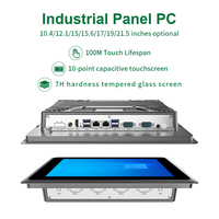 Panel PC Táctil Industrial de 12.1 Pulgadas, IP65 Resistente al Agua, PC Todo en Uno, Computadora Industrial y Accesorios, Pantalla Integrada sin Ventilador
