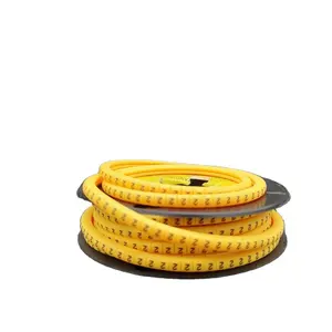 Top Sale Guaranteed Quality Yellow PVC Cable Marker