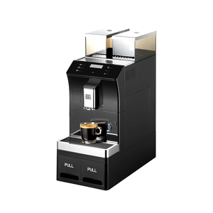 เครื่องชงกาแฟอัตโนมัติแบบมืออาชีพ ระบบปั๊ม Ulka พร้อมฟังก์ชั่น One Touch Bean Cup รองรับภาษาฝรั่งเศส เหมาะสำหรับใช้ในโรงแรมและครัวเรือน - Product Image 1