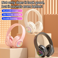 Earphone Bluetooth nirkabel Stereo Hifi, headphone Bluetooth nirkabel penghilang kebisingan