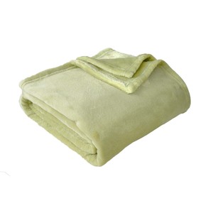 Siêu mềm sang trọng màu rắn thanh lịch tùy chỉnh kích thước bốn mùa dệt kim flannel san hô chăn Sofa giường - Product Image 2