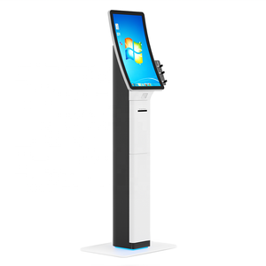 Terminal de paiement en libre-service avec écran tactile de 24 à 32 pouces pour la restauration rapide, logiciel de commande automatique, kiosque pour restaurant - Product Image 1