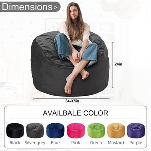 Pouf géant en peluche unique pour adulte personnalisé, housse confortable en peluche, pouf <span class=keywords><strong>de</strong></span> Noël pour adultes, chaises ergonomiques - Product Image 3