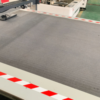 Cortadora CNC con Cuchilla Oscilante Motorizada de Alta Velocidad, Mesa de Alimentación Automática, Plotter de Corte para Cuero/Tela/PVC/EVA