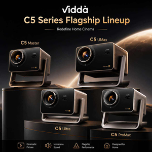 2026 Hisense Vidda C5 Series <b>Projectors</b> C5 Ultra Max C5 Ultra C5 Pro Max, 4K 3D Tri-color Laser <b>Projector</b> Hisense 4K <b>Projector</b> - Product Image 1