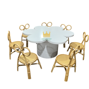 Silla Infantil de Ratán Hecha a Mano al por Mayor para Fiestas, Eventos, Decoración de Cumpleaños, Mimbre Hecho a Mano para Niños - Product Image 3