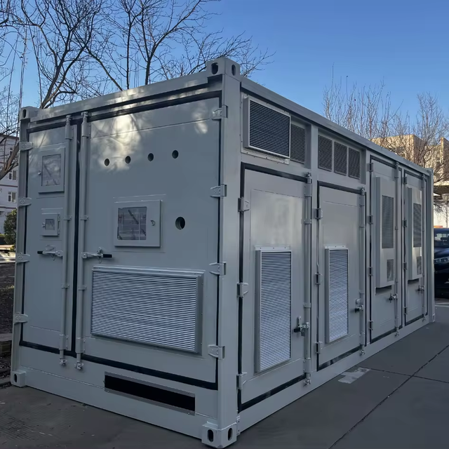 20GP Lifepo4 Battery Container 500kw 1mw 2mw Industrial & Commercial Solar Power System Energy Storage Power Station