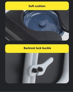 Chaise de transfert réglable pour personnes âgées handicapées, <span class=keywords><strong>fauteuil</strong></span> <span class=keywords><strong>roulant</strong></span>, élévateur de patient, instrument de réadaptation léger, vente directe - Product Image 4