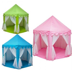 Bambino che gioca giocattolo regalo Princess Girl's Castle Play House bambini piccola casa tenda per bambini portatile gioco per bambini tenda playhouse - Product Image 4