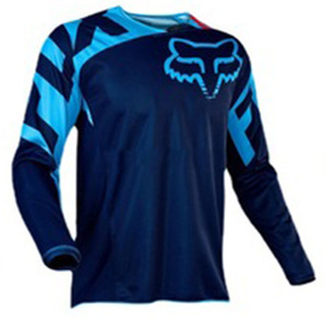 Maillot de cyclisme <span class=keywords><strong>VTT</strong></span> <span class=keywords><strong>FOX</strong></span> pour homme et <span class=keywords><strong>femme</strong></span>, manches longues, été, tout-terrain, séchage rapide, polyester perlé, personnalisé - Product Image 3