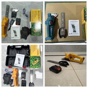 <span class=keywords><strong>Taille</strong></span>-haie portatif industriel à batterie au lithium, cisailles électriques multifonctionnelles de petite <span class=keywords><strong>taille</strong></span> pour l'utilisation en jardinage - Product Image 6