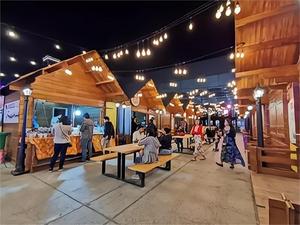 Puesto de Mercado Comercial de Madera, Resistente a la Intemperie, Prefabricado, para Venta de Alimentos y Eventos Temporales, Personalizable - Product Image 2