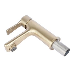 <strong>Best</strong> Brand Single Handle Gold Wholesale <strong>Bathroom</strong> <strong>Taps</strong> Dropshipping Sink Faucet in the <strong>Bathroom</strong> - Product Image 6