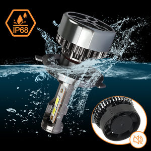 ชิป3570ไฟหน้า LED 50W 9006 9005ชุดไฟหน้า LED H4 H1โคมไฟ H3 H11ไฟรถยนต์ LED สว่างมาก H7หลอดไฟ LED - Product Image 2